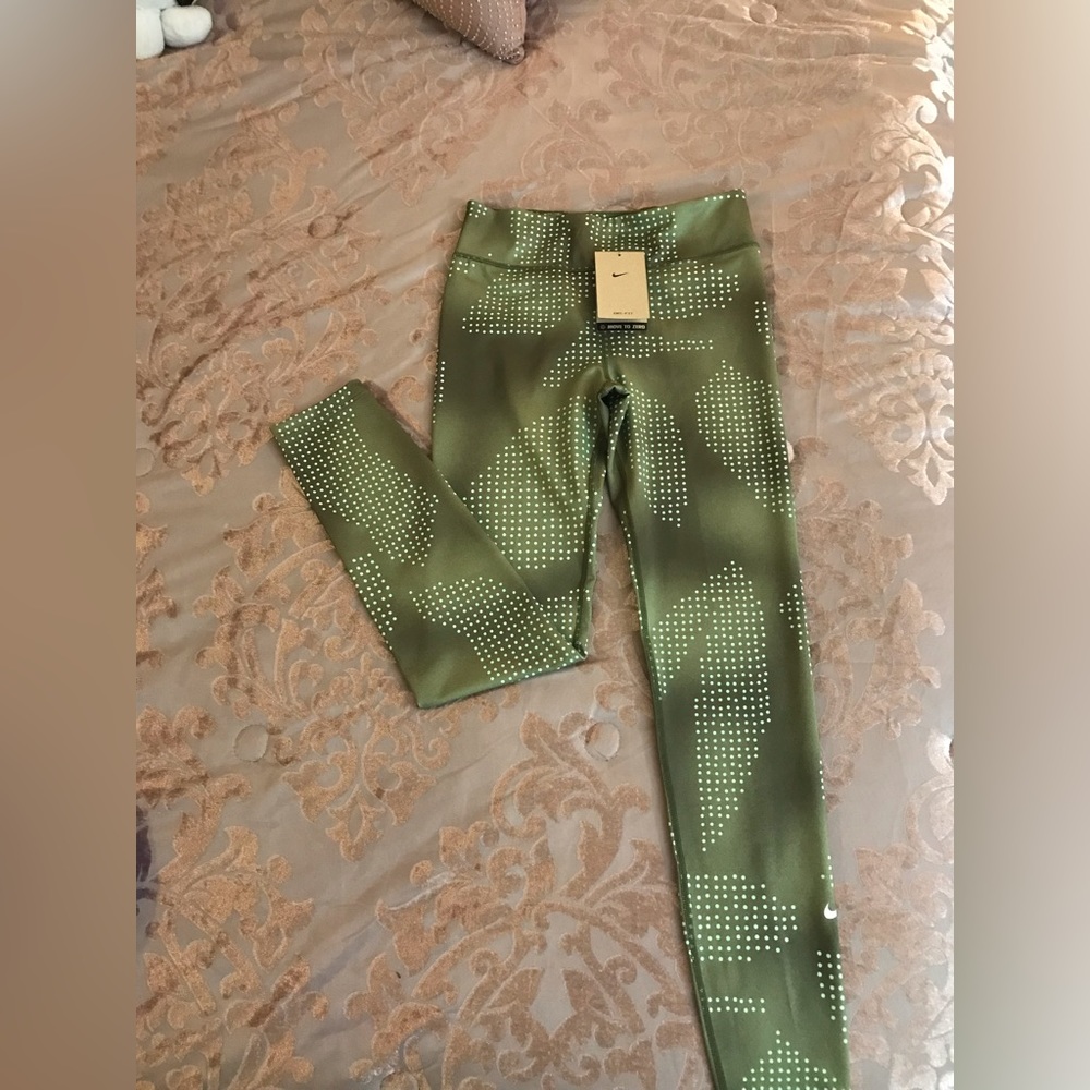 Green Nike athletics